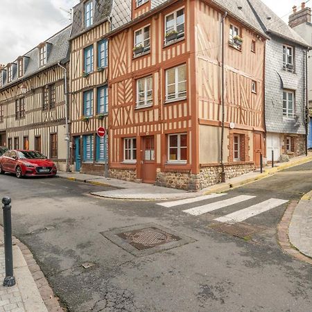 Greeter-Nid Douillet A 5 Min Du Port De Honfleur Appartement Buitenkant foto