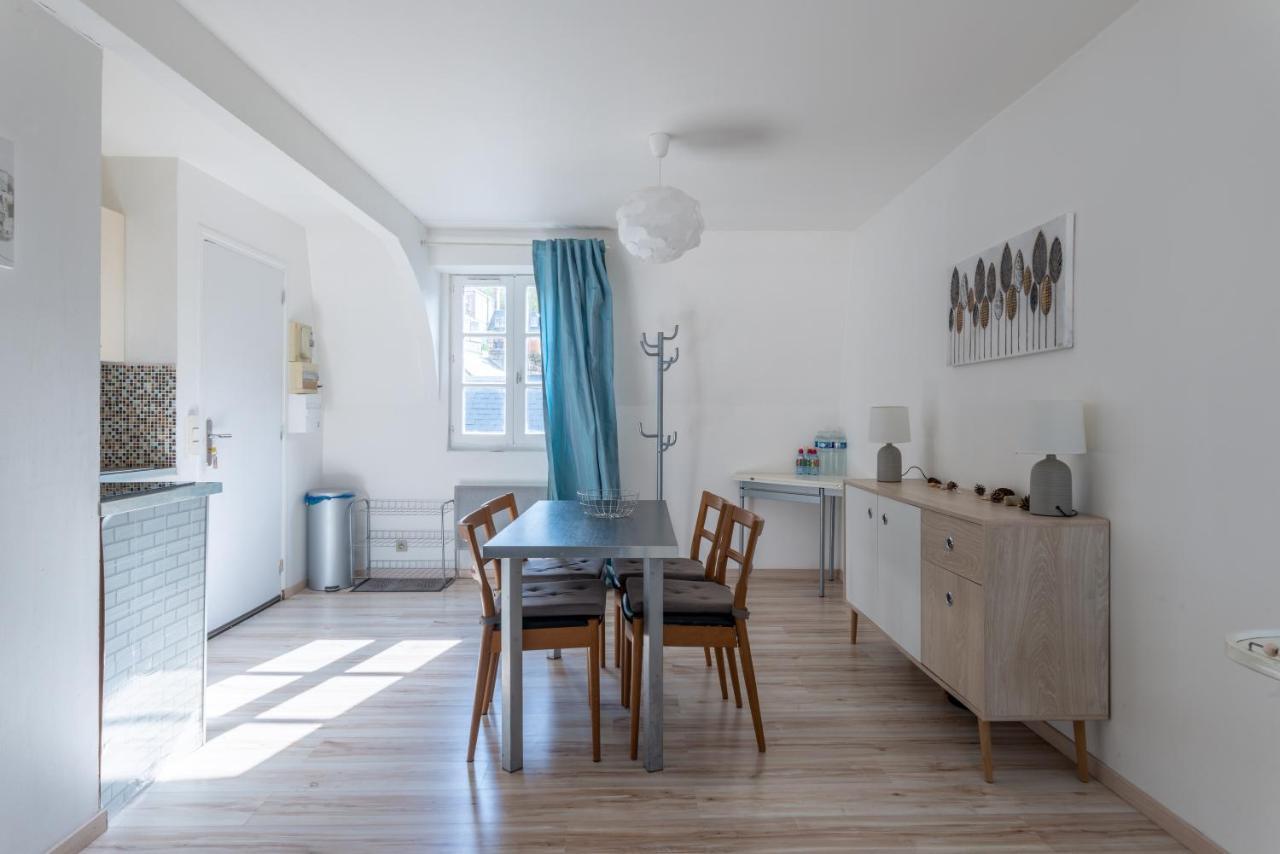 Greeter-Nid Douillet A 5 Min Du Port De Honfleur Appartement Buitenkant foto